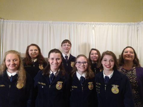 Electric City FFA members receive State FFA degree
