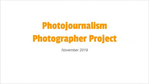 Student journalists mimic professional photographers