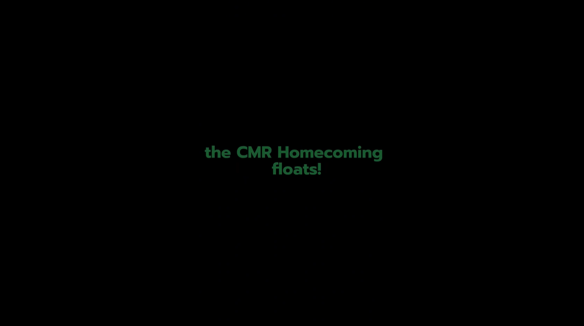 2025 CMR Hoco Parade Floats