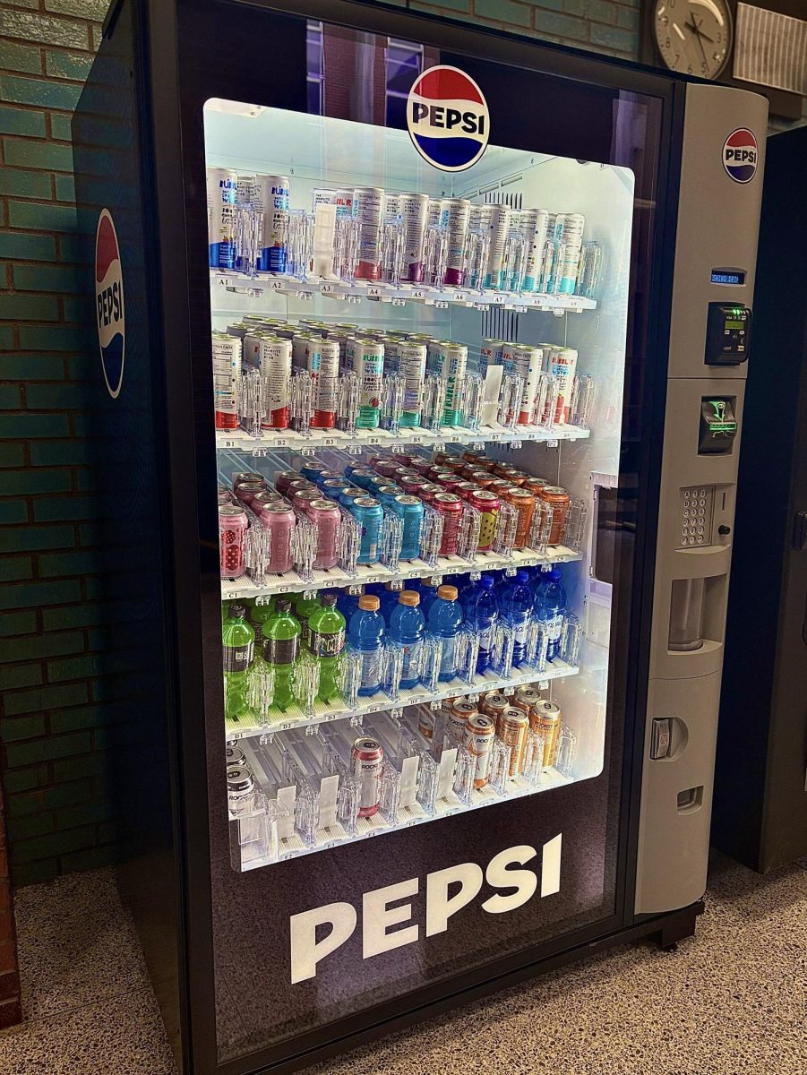 Pepsi products now line CMR vending machines after Coca-Cola was removed under a new exclusive 15-year contract.