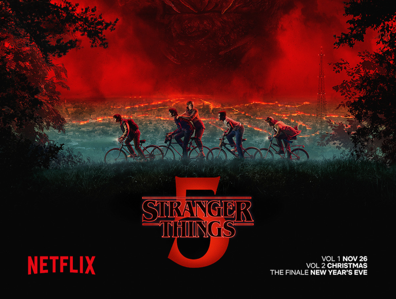 Photo courtesy of Netflix / Official Stranger Things Season 5 promotional images.
